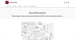 Desktop Screenshot of beyondrecognition.net